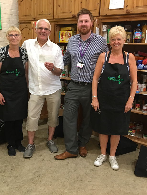 A big thanks to Muir Housing! Nantwich Foodbank